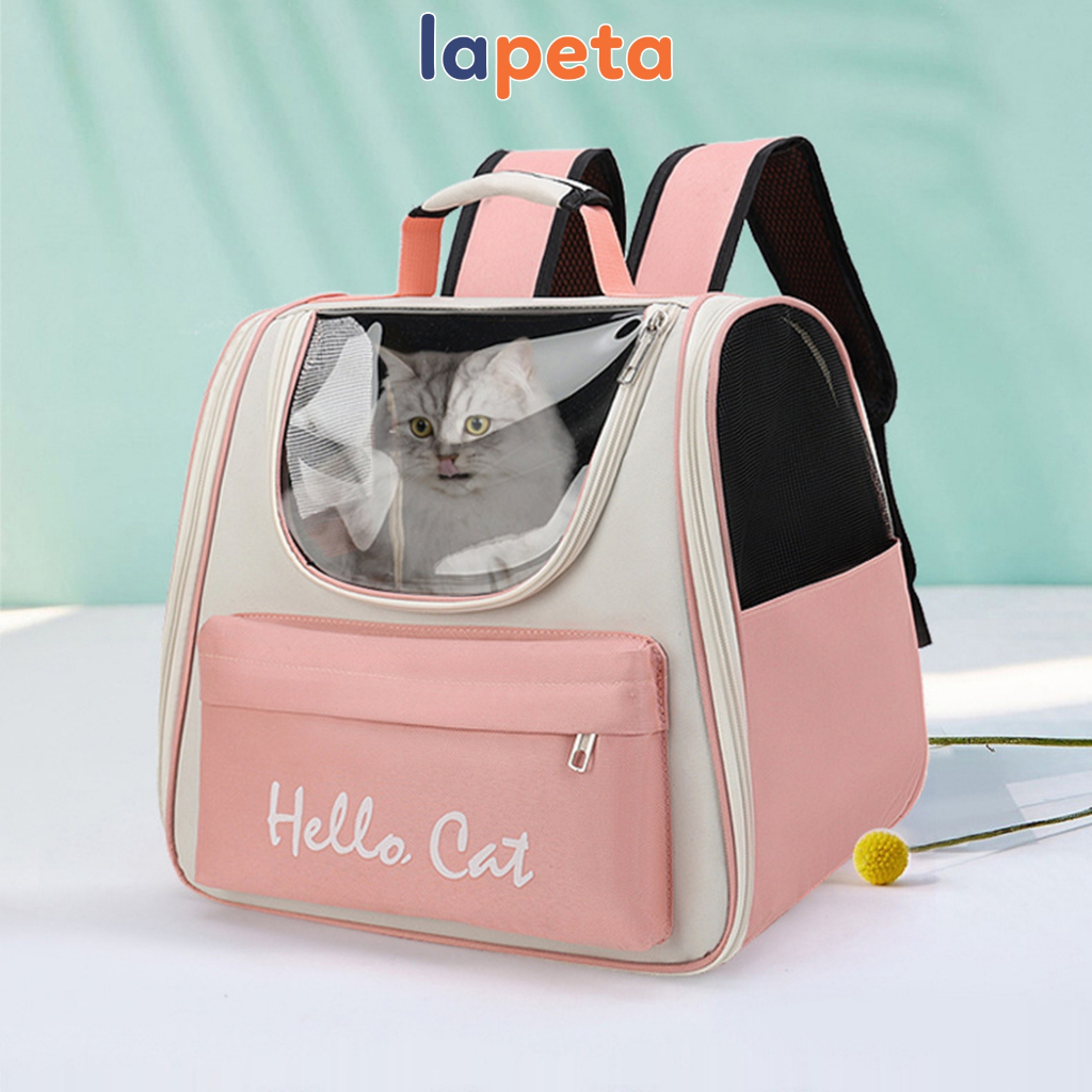 Balo cho mèo chó thú cưng size lớn Hello Cat Lapeta