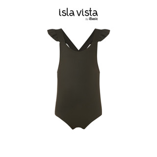 Đồ bơi bé gái liền thân monokini lưng chéo Isla Vista IVKGM001