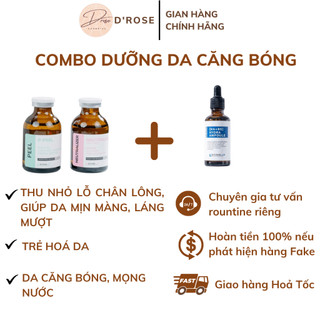 Combo dưỡng da căng bóng cùng p-peel và serum ha + b5 kyunglab - dr50