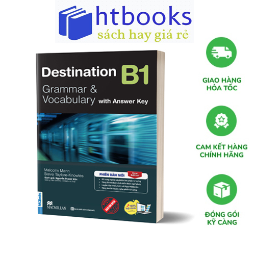 Sách Destination B1, B2 và C1&C2 Grammar & Vocabulary with Answer Key (Combo/lẻ tùy chọn)