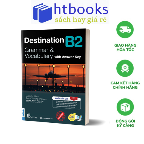 Sách Destination B1, B2 và C1&C2 Grammar & Vocabulary with Answer Key (Combo/lẻ tùy chọn)