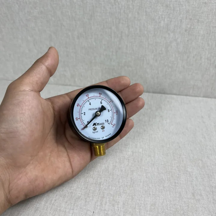 Đồng hồ đo áp hơi máy nén khí 10kg -SHINSTORE