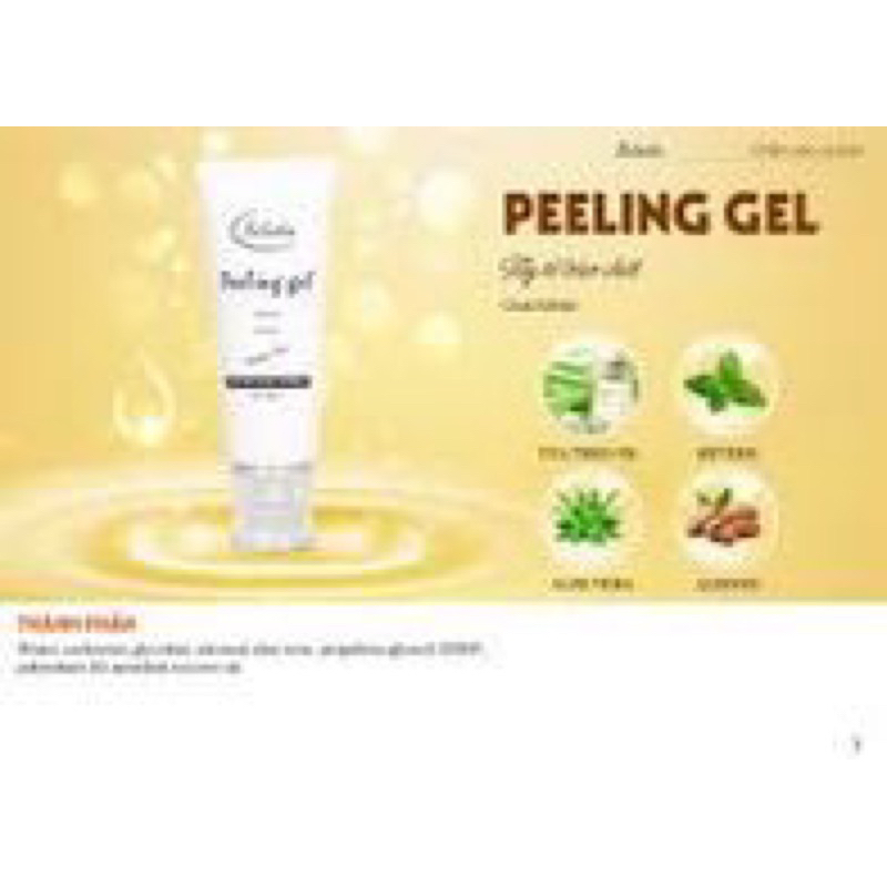 Tẩy da chết Peeling Gel Belaskin