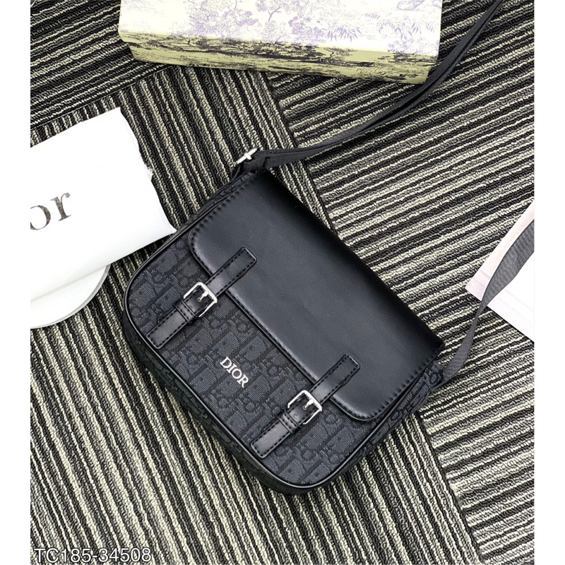 Túi đeo chéo 2 khoá thời trang thuân tiên dễ dùng