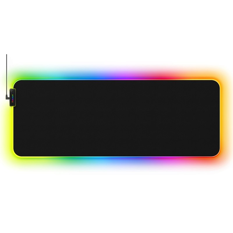 Miếng lót chuột Tronsmart Spire Cloth LED RGB Pad chuột chơi game cỡ lớn 300*800*4mm chống trượt siêu bền đẹp