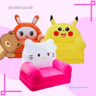 Ghế Sofa Bông Cho Bé - Ghế Lười 3 Tầng Cho Bé Hàng Loại 1 Teddy Dream Land
