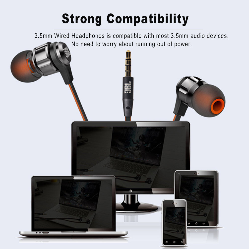 100% Hàng chính hãng Tai nghe JBL T180A HIFI âm thanh trầm chất lượng cao cấp