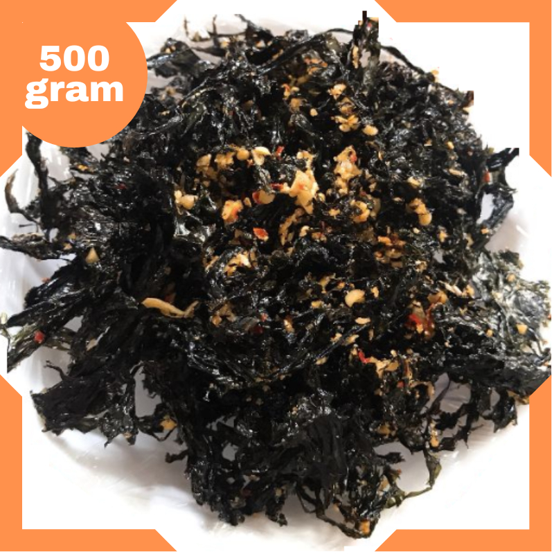 500G RONG BIỂN CHÁY TỎI (cháy tỏi ớt)🌶