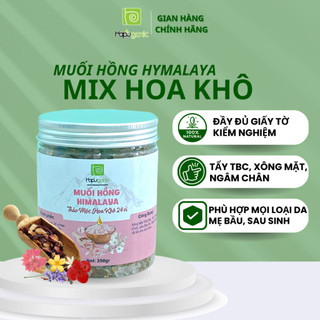 Muối hồng thảo mộc ngâm ngân xông mặt ngâm bồn thảo mộc siêu nhiều Hapu Organic