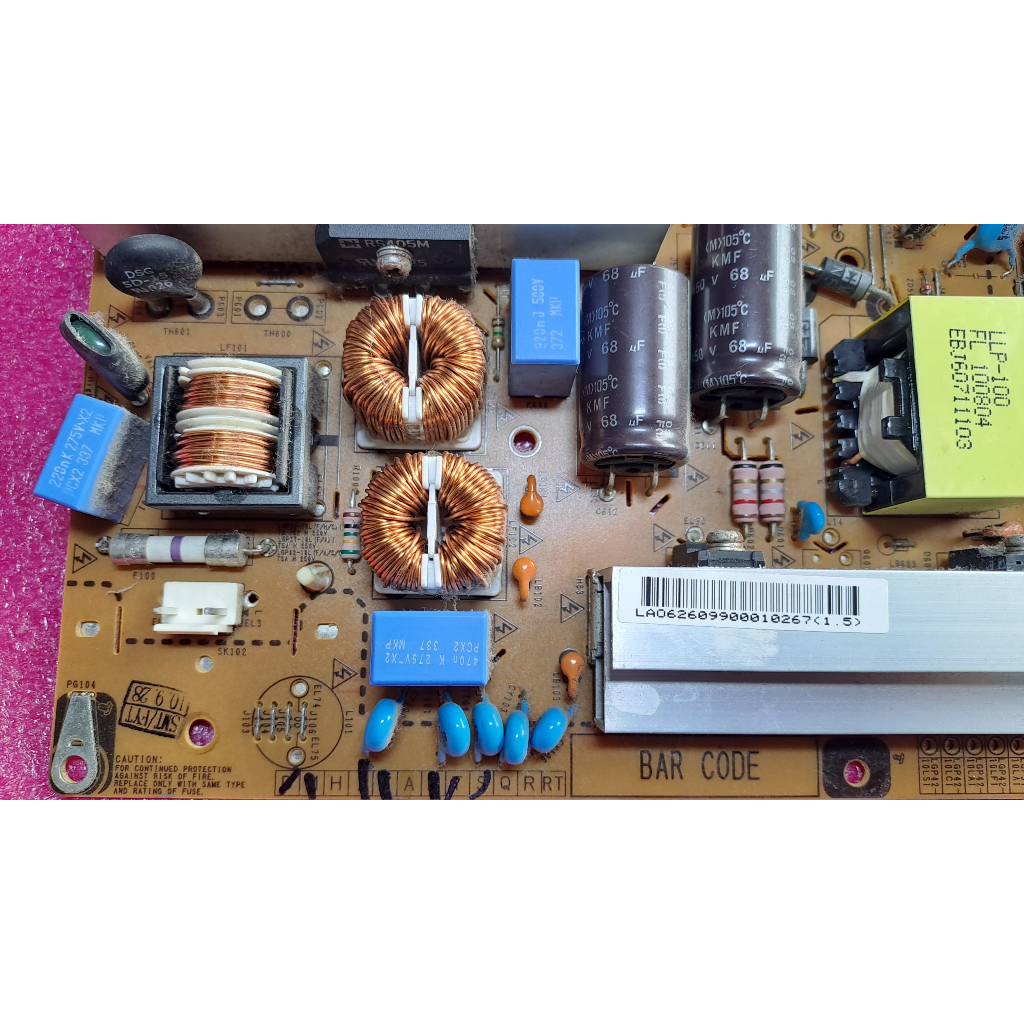 Bo mạch tivi LG 32LD310 - bo xử lí - bo nguồn