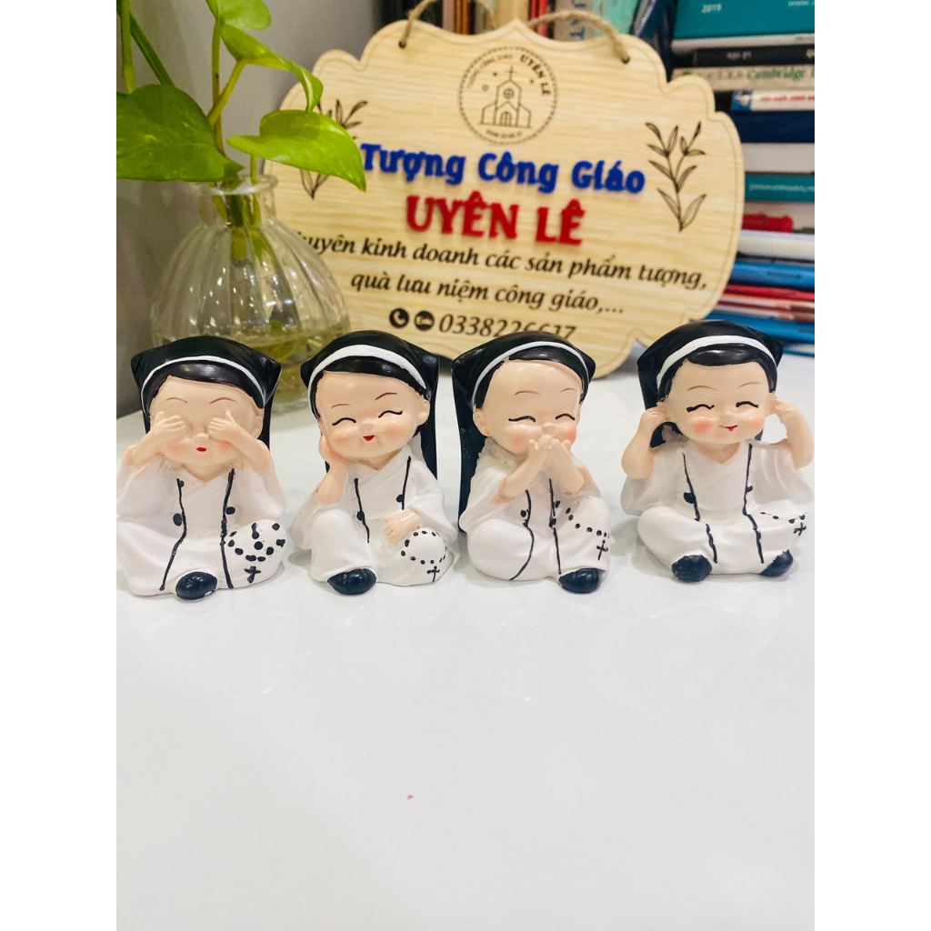 Tượng bốn không - Mẫu các sơ - Quà tặng Công Giáo