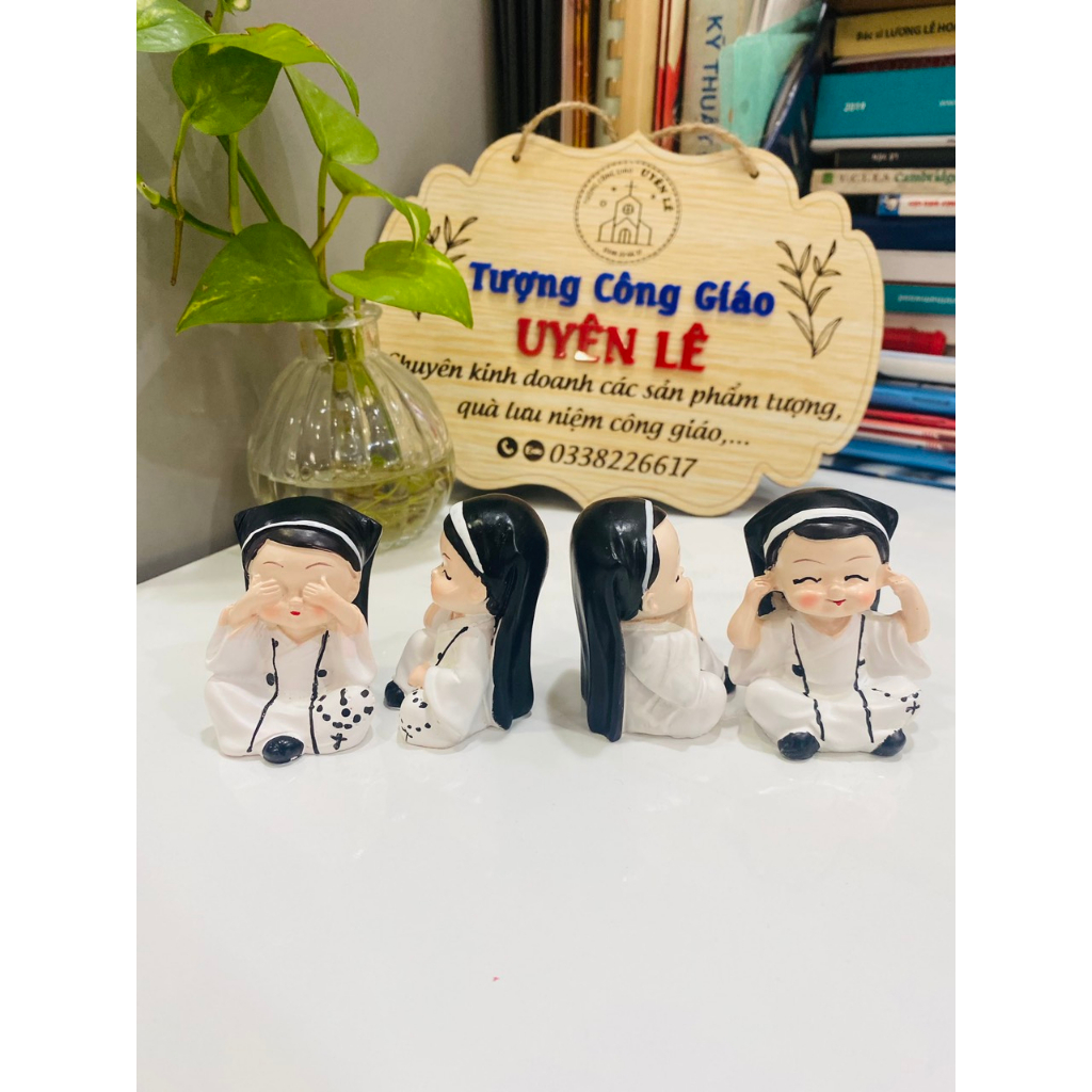 Tượng bốn không - Mẫu các sơ - Quà tặng Công Giáo