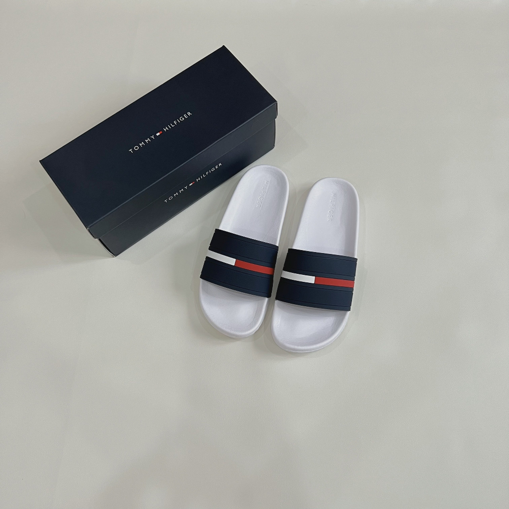 Dép Quai Ngang Tommy Hilfiger REDDER Đủ Màu Fullbox