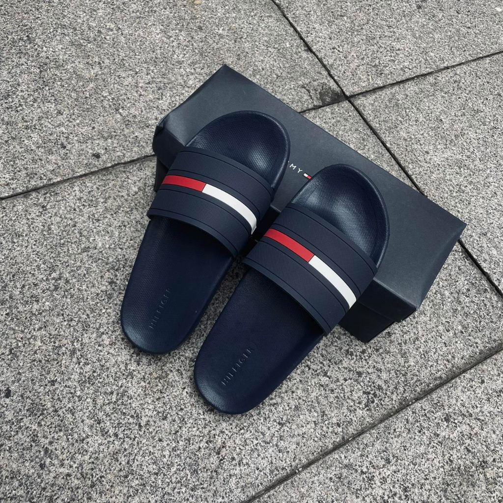 Dép Quai Ngang Tommy Hilfiger REDDER Đủ Màu Fullbox