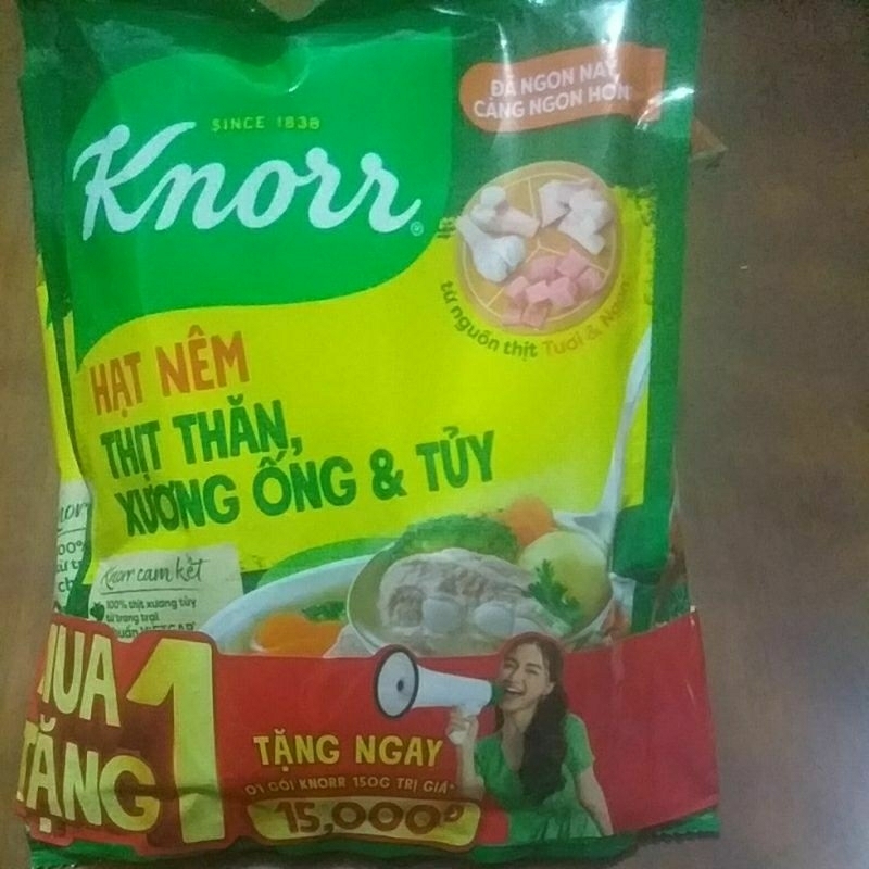Hạt nêm knorr 400g