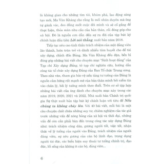 Sách - Nếu Chúng Ta Không Cháy Lên (Bút Ký Chính Luận)