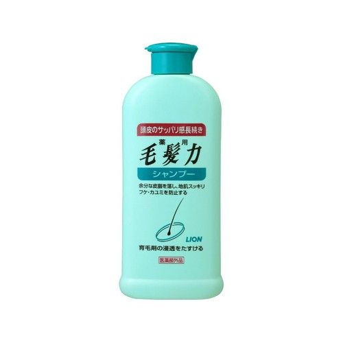 DẦU GỘI TRI RỤNG TÓC VÀ KÍCH THICH MỌC TÓC LION KAMINOMOTO (CHAI 200ML)