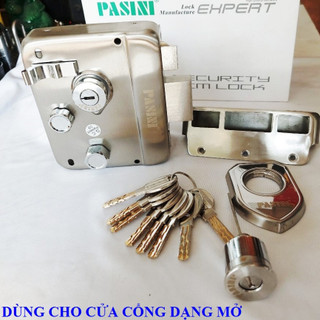 Khóa cổng pasini v88 sus304 cao cấp