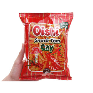 OISHI SNACK TÔM CAY