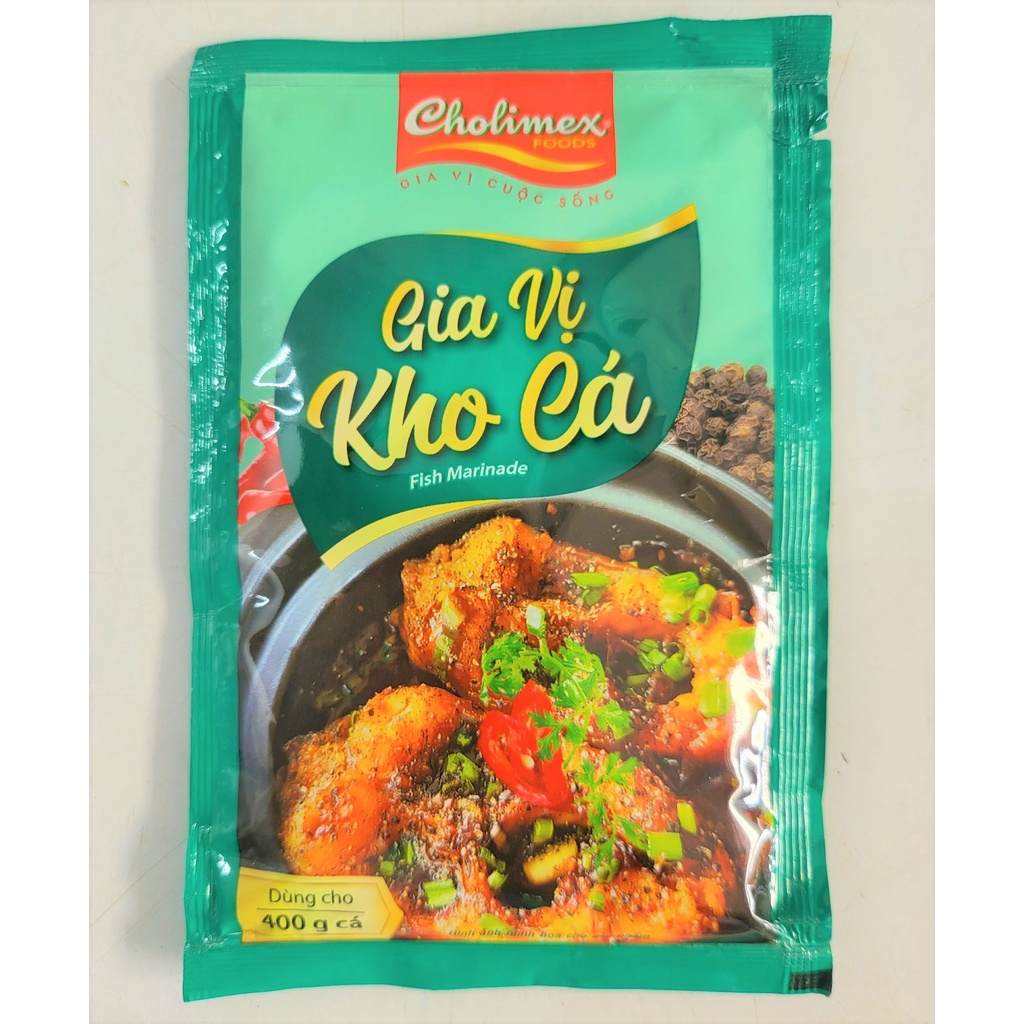 GIA VỊ KHO CÁ CHOLIMEX HÀNG CHÍNH HÃNG - gói 50gr