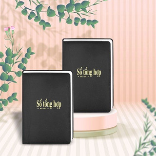 Sổ k8 tổng hợp - bìa da cao cấp minh châu 400 trang