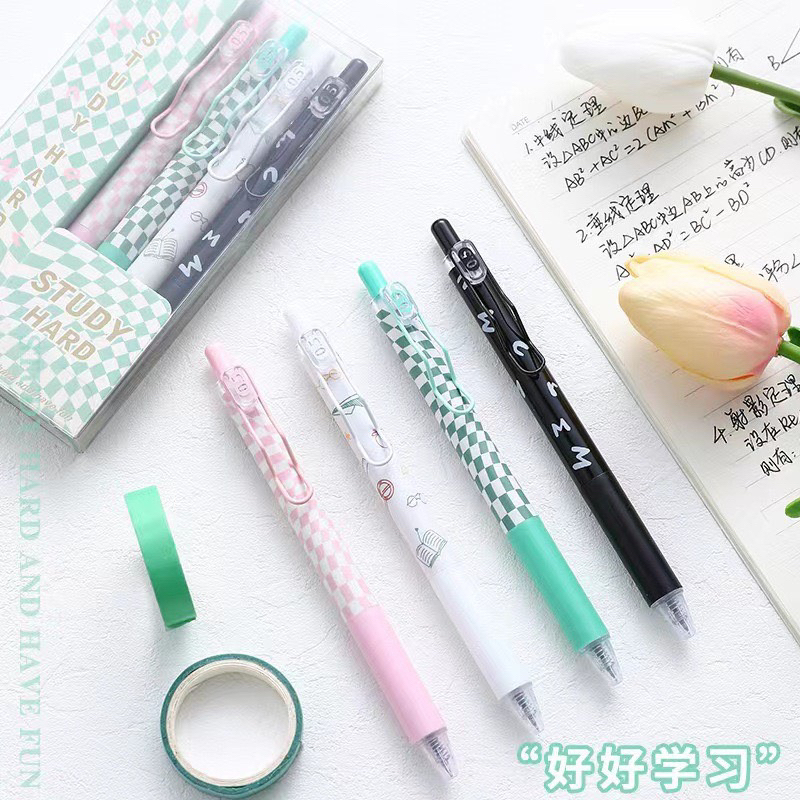 Bút Mura study hard kèm ngòi