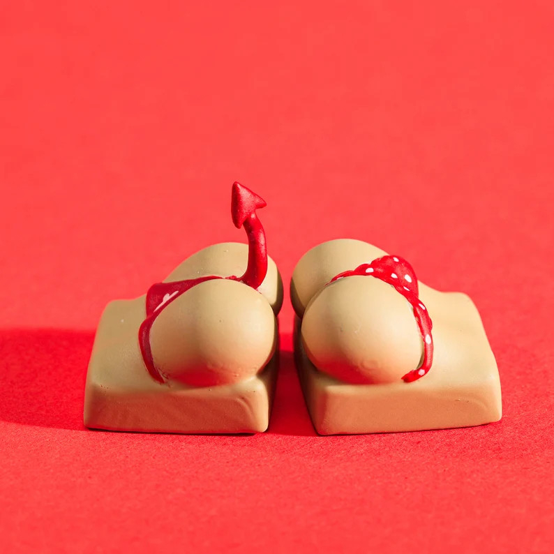 Keycap mông bự siêu lầy lội dành cho bàn phím cơ