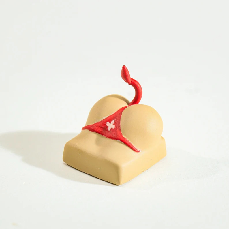 Keycap mông bự siêu lầy lội dành cho bàn phím cơ