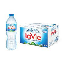 Thùng 24 chai nước khoáng lavie 500ml