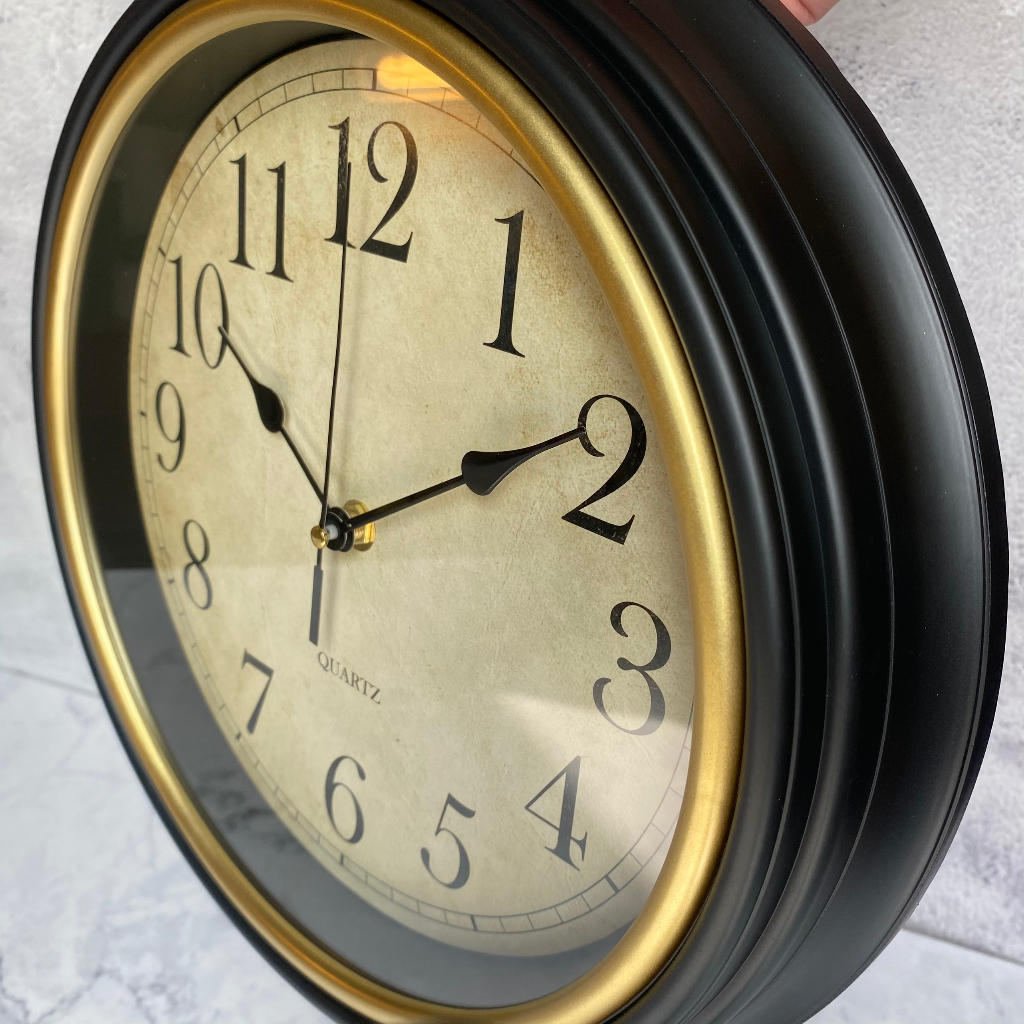 Đồng Hồ Treo Tường Decor Trang Trí Phòng Khách Kim Phong Cách Cổ Điển T05 - Đồng Hồ Treo Tường LINH DECOR