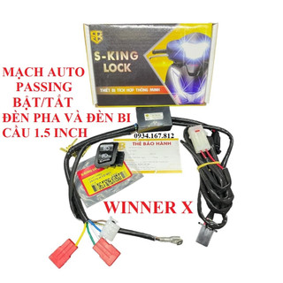 Mạch auto passing bật/tắt đèn pha và đèn bi cầu 1.5 inch cho xe winner x
