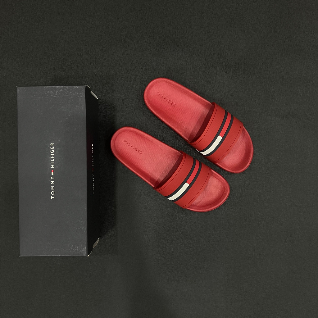 Dép Quai Ngang Tommy Hilfiger REDDER Đủ Màu Fullbox