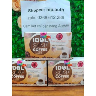 [mp.Auth] [hộp 10 gói] - 𝐂𝐚̀ 𝐏𝐡𝐞̂ 𝐆𝐢𝐚̉𝐦 𝐂𝐚̂𝐧 𝐈𝐝𝐨𝐥 𝐒𝐥𝐢𝐦+ 𝐂𝐨𝐟𝐟𝐞𝐞 - cà phê giảm cân idol slim