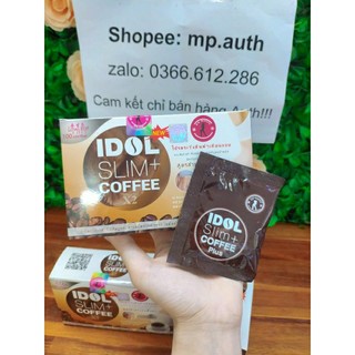 [mp.Auth] [hộp 10 gói] - 𝐂𝐚̀ 𝐏𝐡𝐞̂ 𝐆𝐢𝐚̉𝐦 𝐂𝐚̂𝐧 𝐈𝐝𝐨𝐥 𝐒𝐥𝐢𝐦+ 𝐂𝐨𝐟𝐟𝐞𝐞 - cà phê giảm cân idol slim