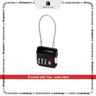 Ổ khoá dây vali 4 số TSA hợp kim cao cấp Msquare® Chính hãng giá tốt