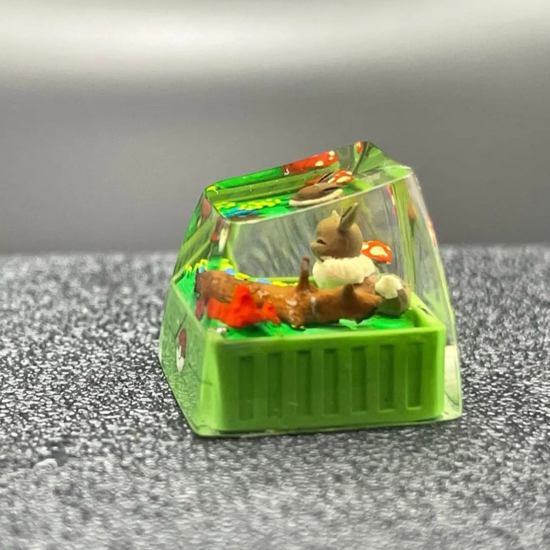 Keycap Pokemon 1u profile cherry Resin