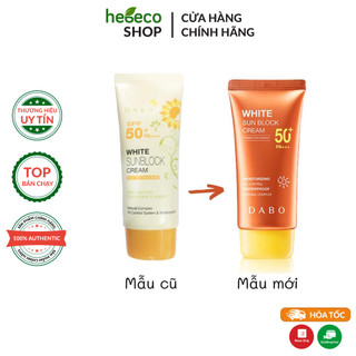 Kem Chống Nắng Dưỡng Da Dabo White Sunblock Cream SPF 50 PA+++ (70ml) - Hàn Quốc Chính Hãng