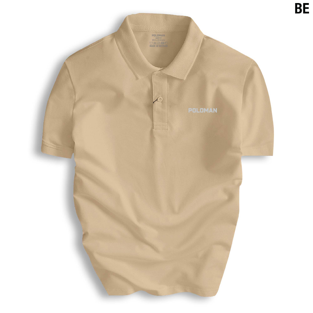 Áo thun POLOMAN nam cao cấp, chuẩn form, trẻ trung, thanh lịch