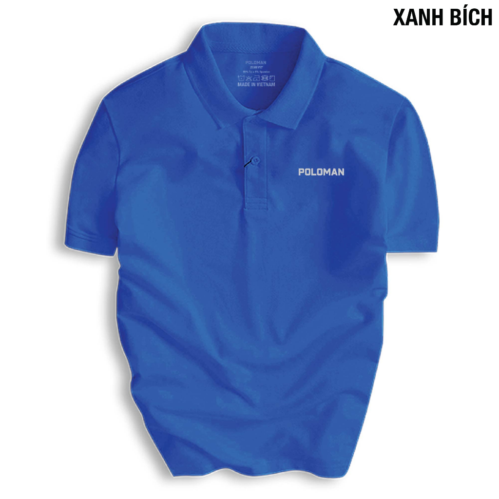 Áo thun POLOMAN nam cao cấp, chuẩn form, trẻ trung, thanh lịch