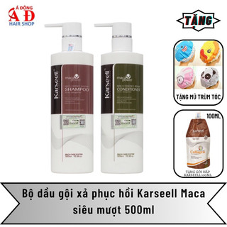 Cặp dầu gội xả phục hồi siêu mượt Karseell Maca Care System 500ML 