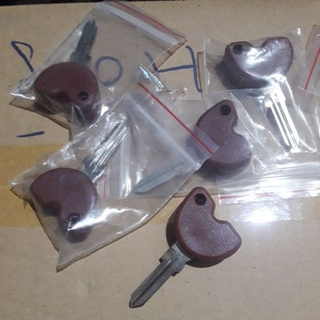 Phôi chìa khóa nâu Piaggio dùng cho xe Vespa, Piaggio Fly, Liberty( lưu ý chưa kèm chip)