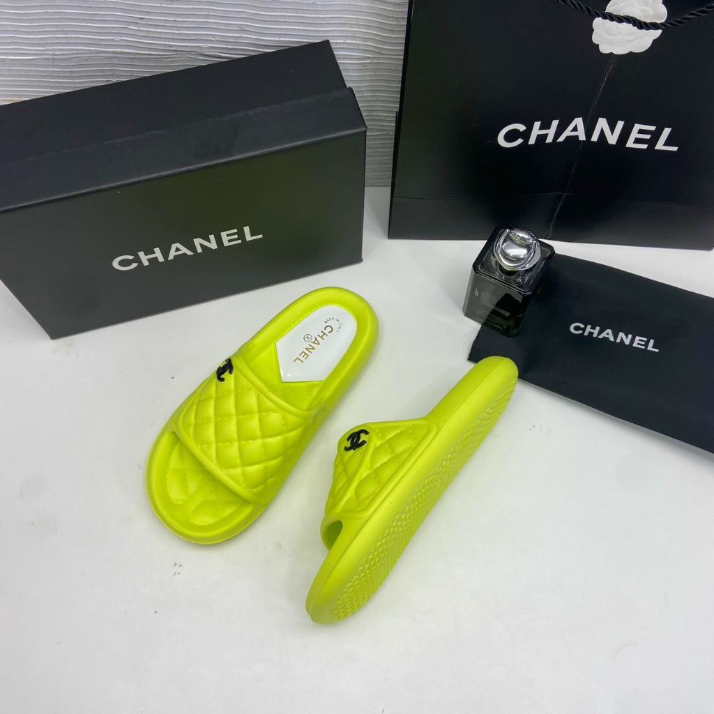 Dép lê nữ chất xốp siêu nhẹ trám phồng fullbox