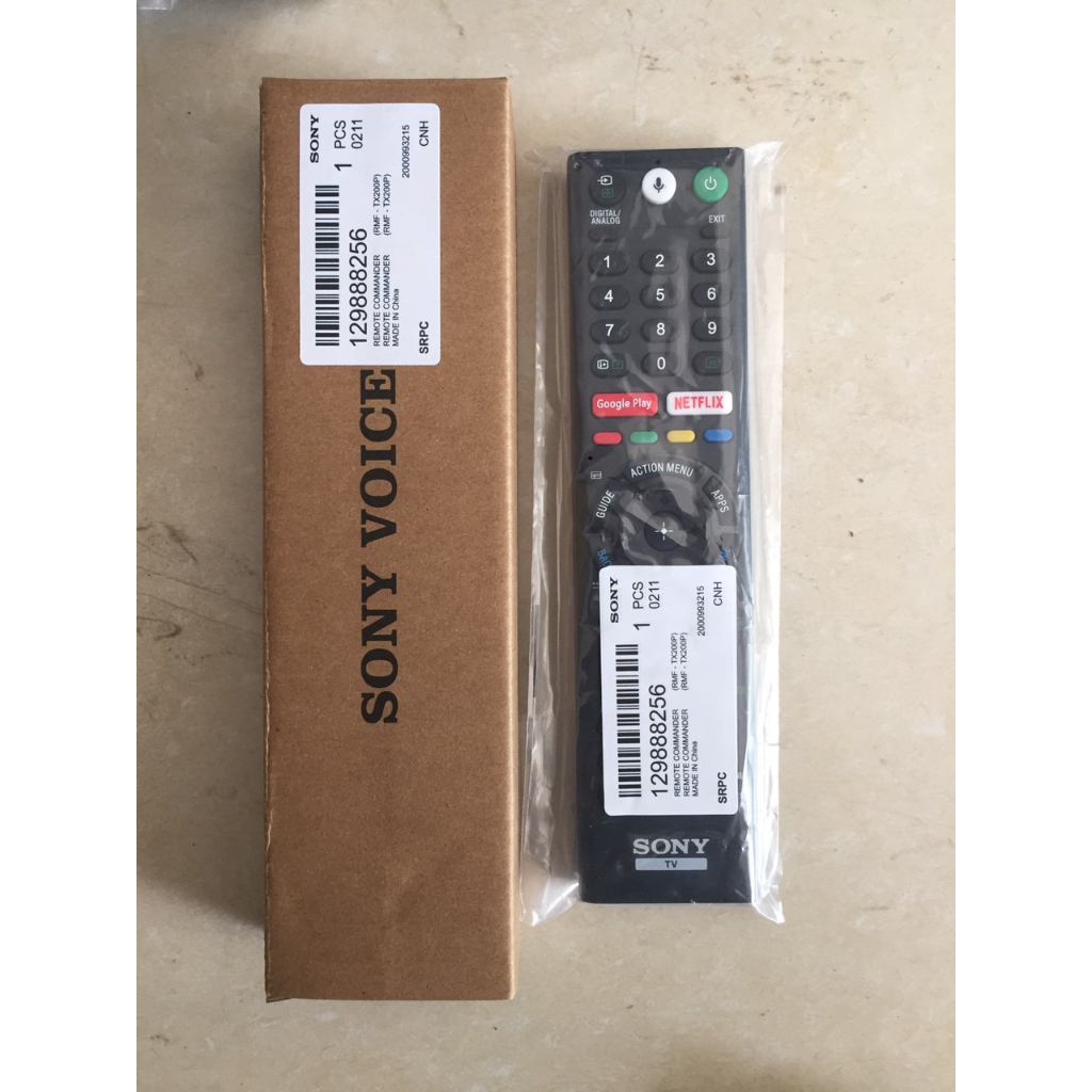 Điều khiển giọng nói tivi Sony smart RMF-TX200P