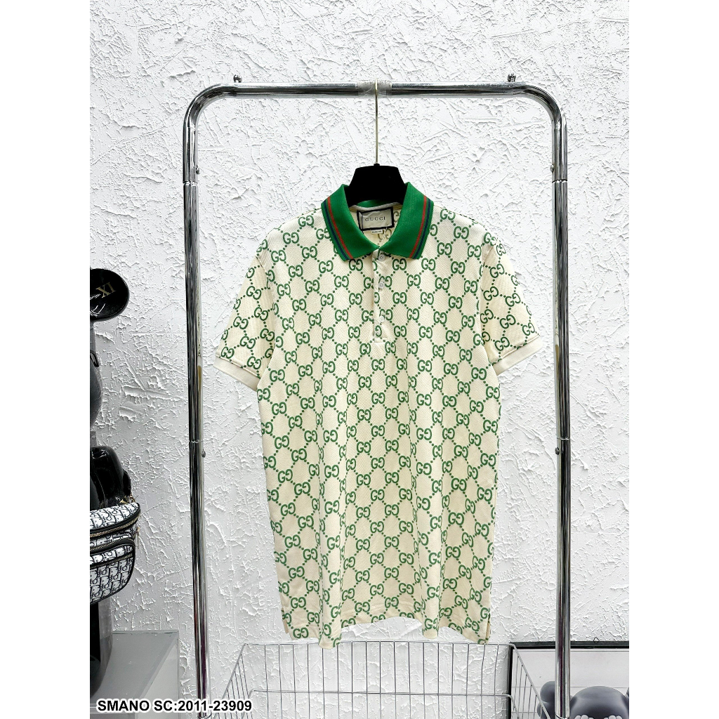 Áo Thun Polo Gucci Siêu Cấp Pro Vip Chất Liệu Cotton 100% Co Giãn 4 Chiều (Cam kết shop tự quay 100%)