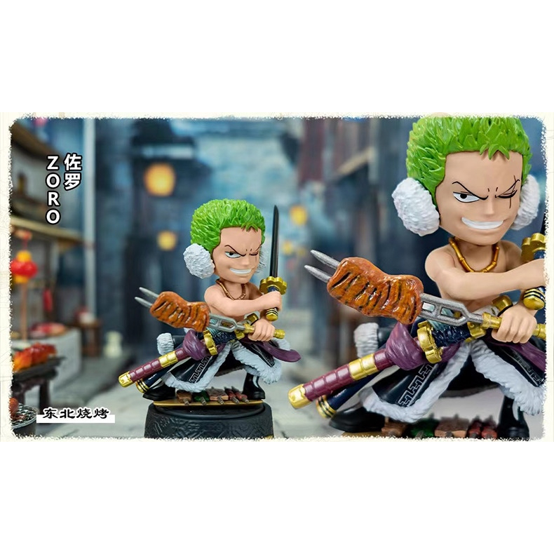 Mô Hình Blind Box One Piece Chinese Food Street