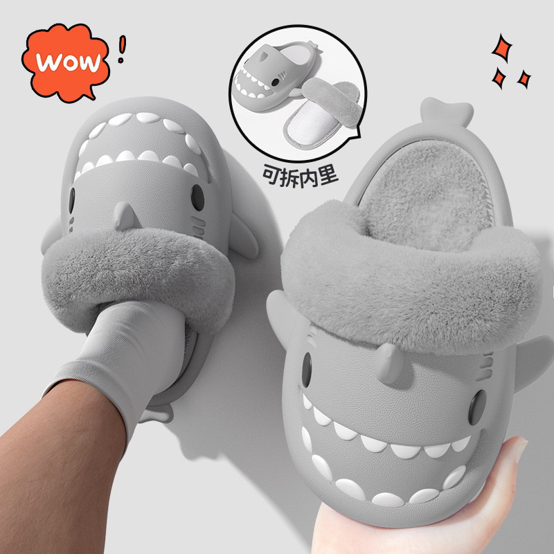 Dép lông cá mập Hàng cao cấp . đế cao 4cm