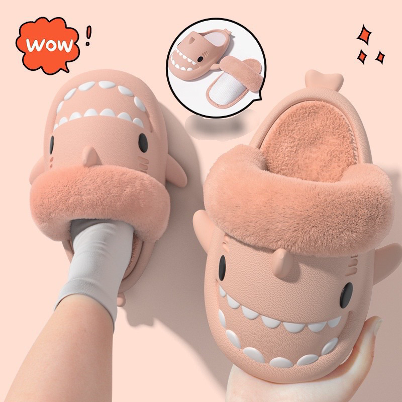 Dép lông cá mập Hàng cao cấp . đế cao 4cm