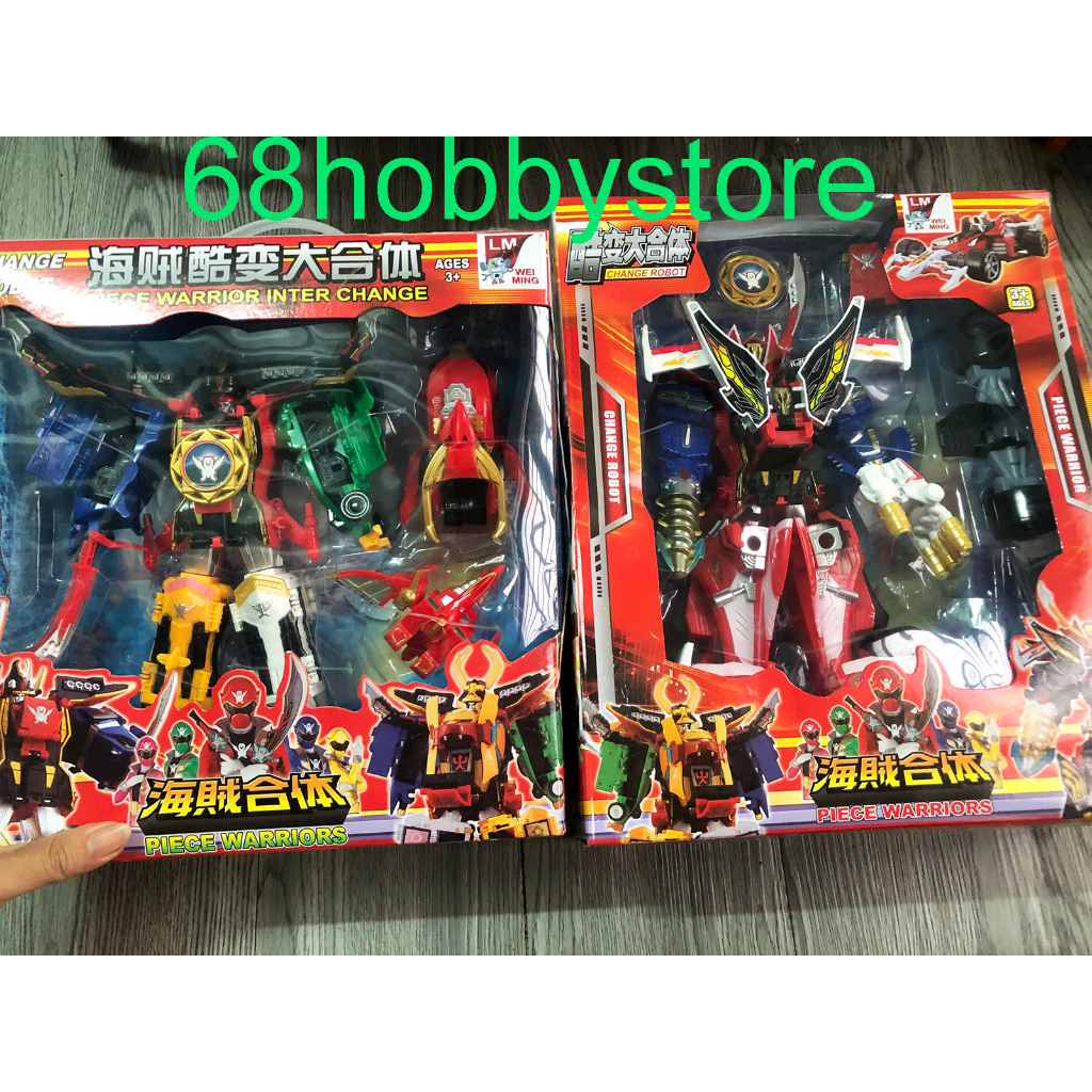 Box lắp ráp Mô hình Robot Gokai Oh trong siêu nhân hải tặc Gokaiger ( ảnh thực tế)