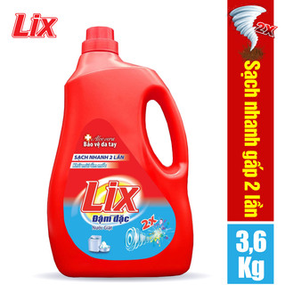 Nước giặt đậm đặc lix 3.6 kg