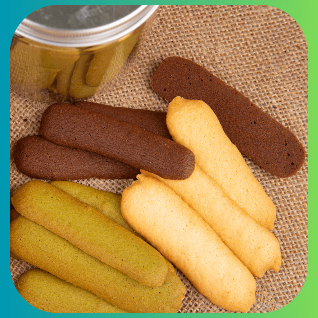 Bánh lưỡi mèo healthy giòn rụn , thơm ngon, sẵn 3 vị vani, cacao , matcha tha hồ lựa chọn